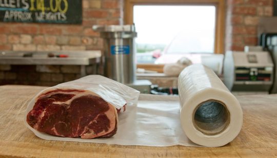 Sticky boneguard from Sirane: protective packaging for meat